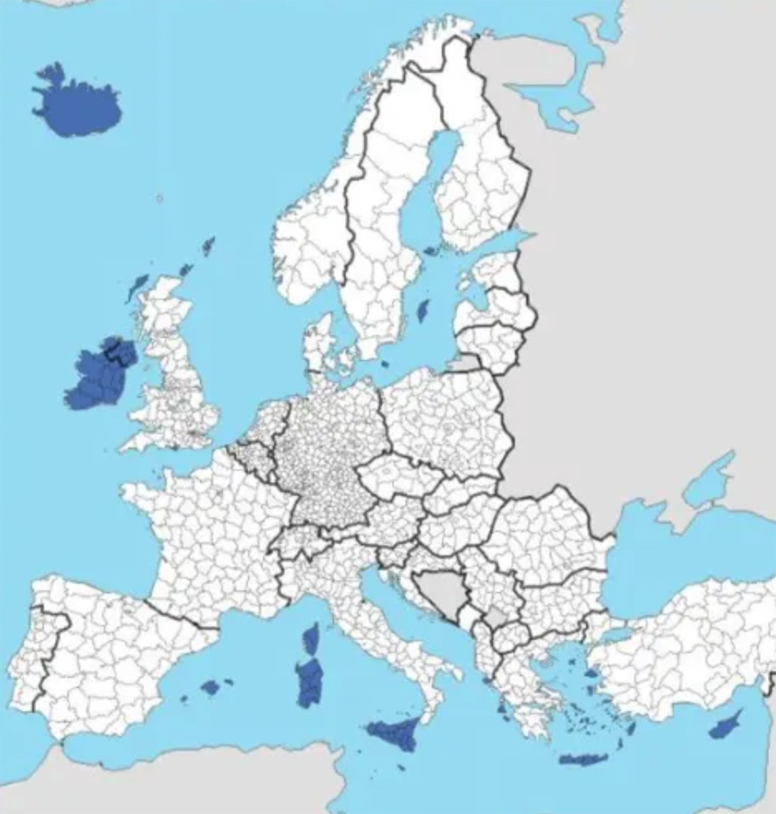 Regioni insulari europee BIS