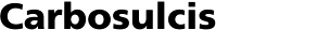Carbosulcis
